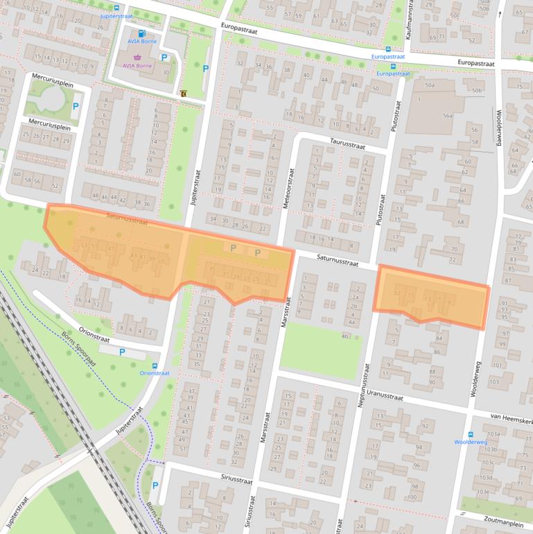 Kaart van postcodegebied 7622VK.