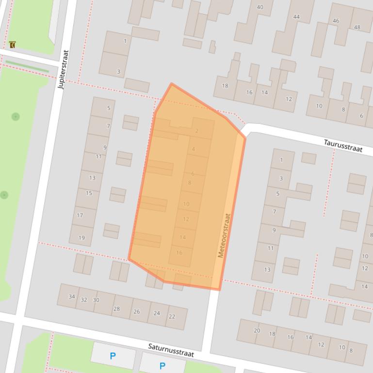 Kaart van postcodegebied 7622VL.