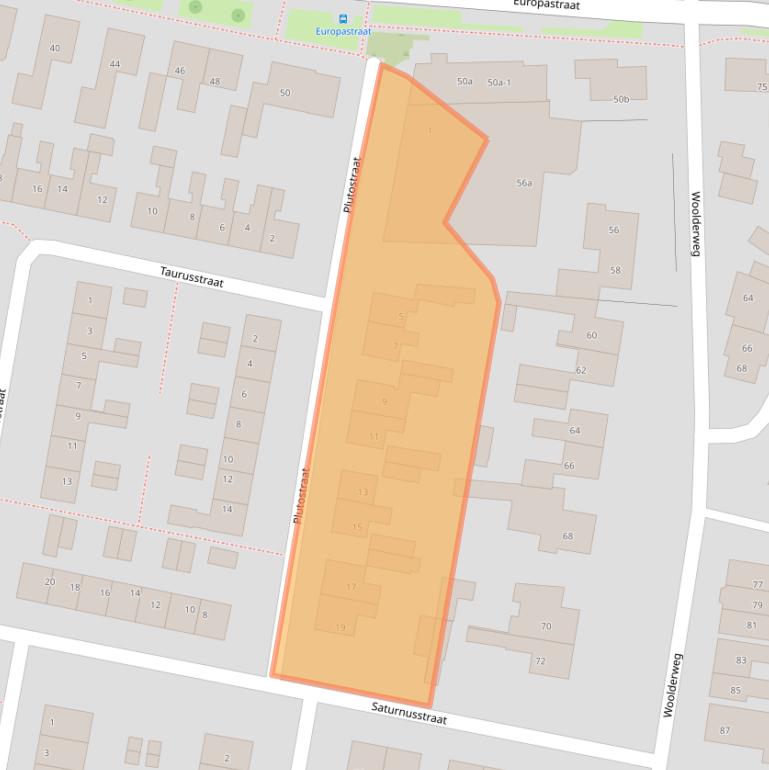 Kaart van postcodegebied 7622VR.