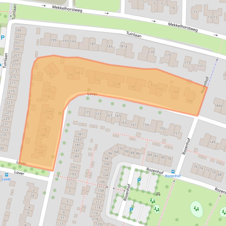 Kaart van postcodegebied 7623PK.