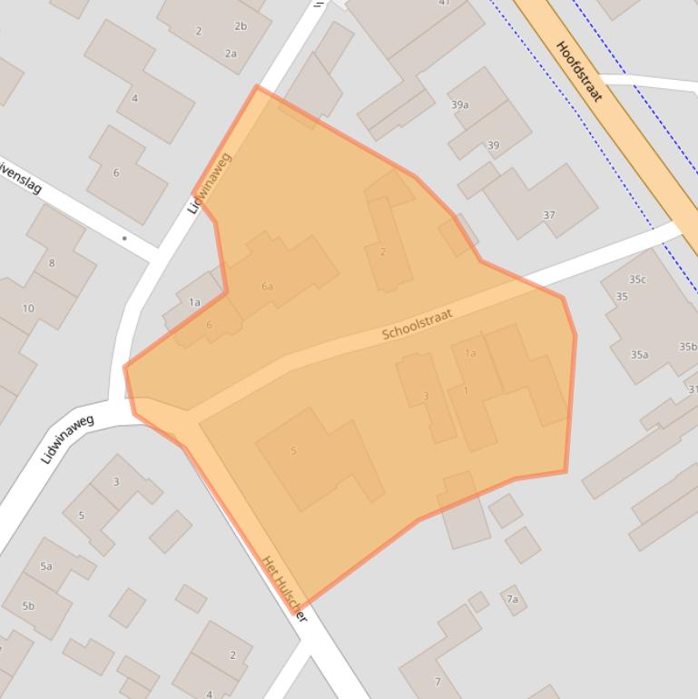 Kaart van postcodegebied 7625PN.