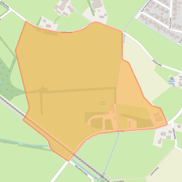 Kaart van postcodegebied 7625ST.