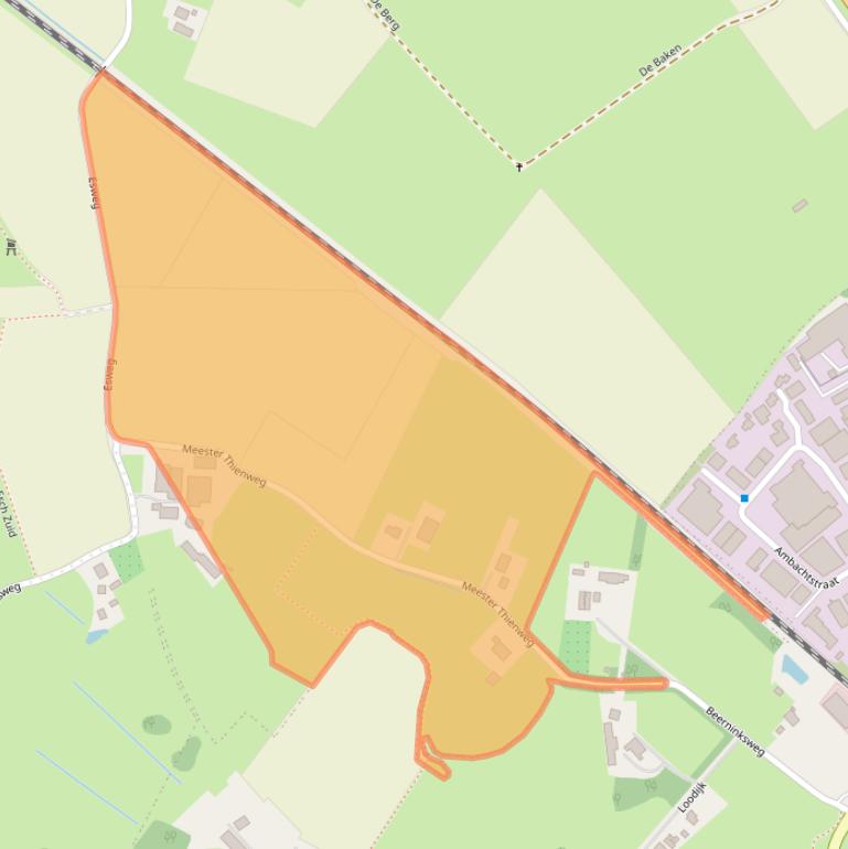 Kaart van postcodegebied 7625SW.