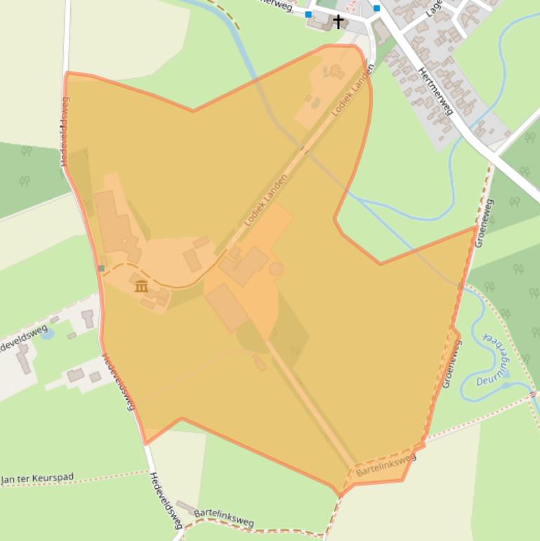 Kaart van postcodegebied 7626NA.