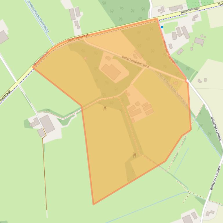 Kaart van postcodegebied 7627NR.