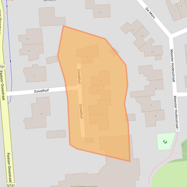 Kaart van postcodegebied 7627PN.