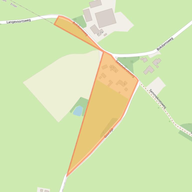 Kaart van postcodegebied 7627RE.