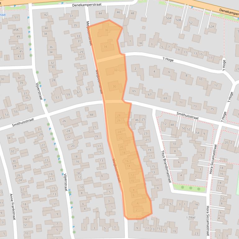 Kaart van postcodegebied 7631HK.