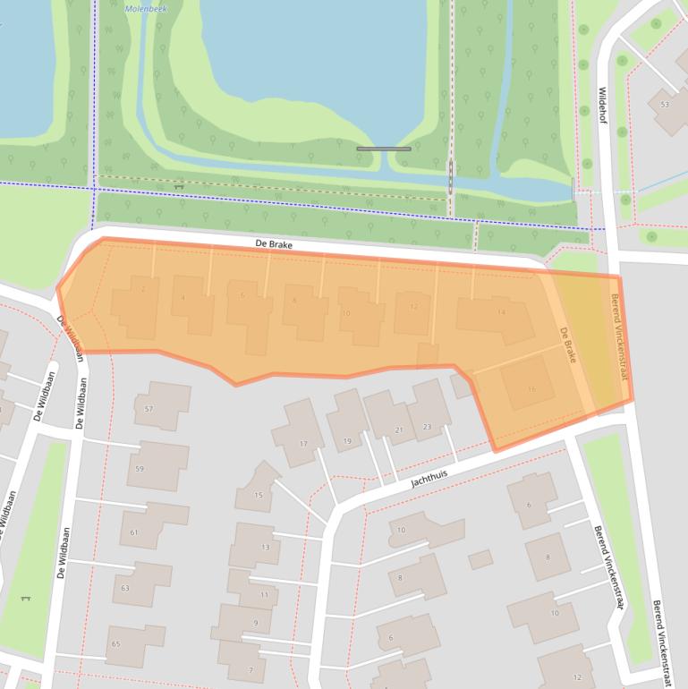 Kaart van postcodegebied 7631KK.