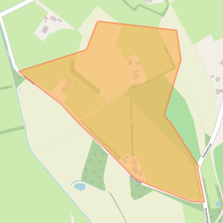 Kaart van postcodegebied 7635LV.