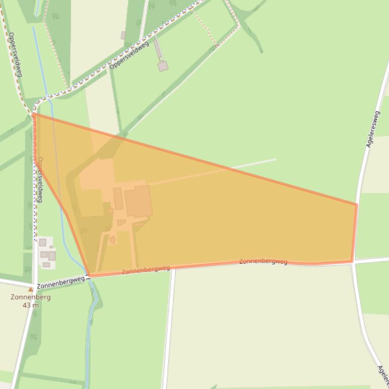 Kaart van postcodegebied 7636RM.