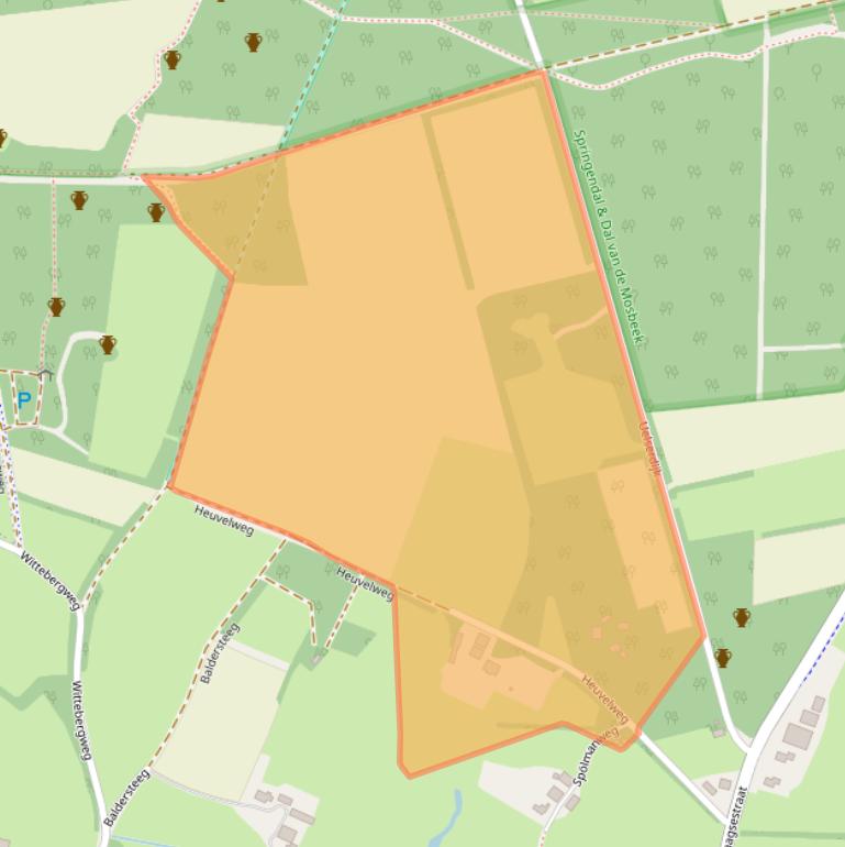 Kaart van postcodegebied 7637PH.