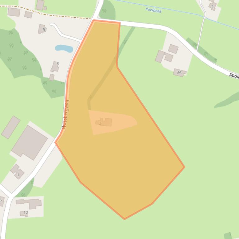 Kaart van postcodegebied 7637PN.