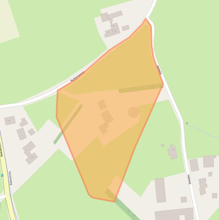 Kaart van postcodegebied 7638PC.