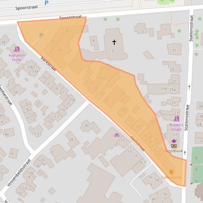 Kaart van postcodegebied 7641BT.