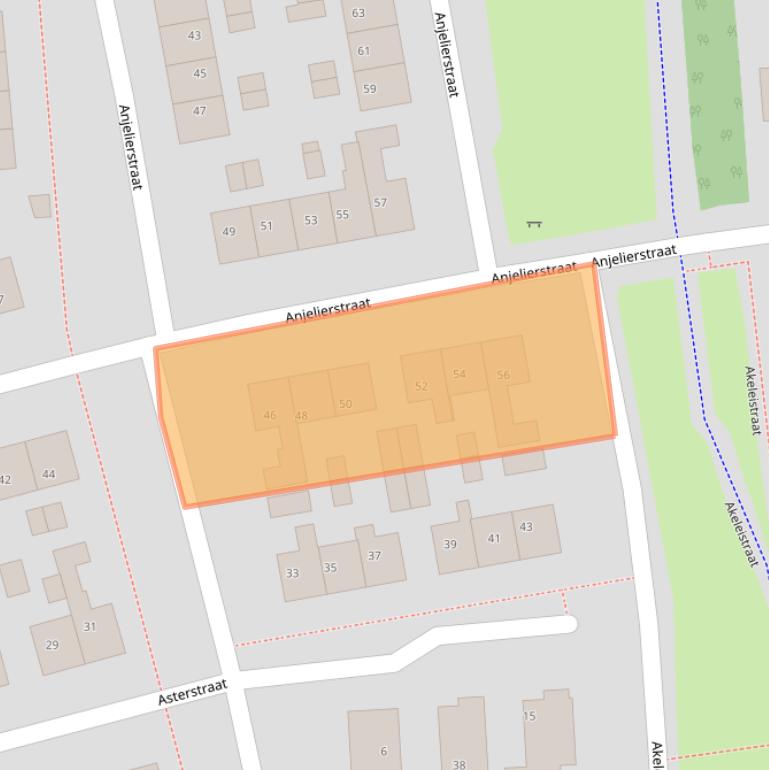 Kaart van postcodegebied 7641CH.
