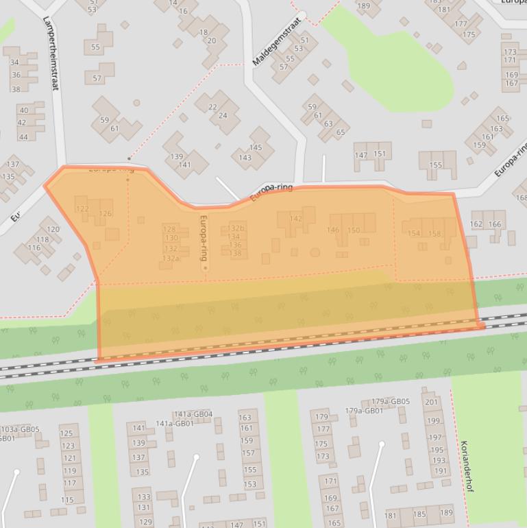 Kaart van postcodegebied 7641DD.