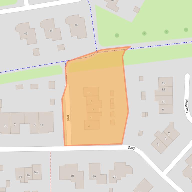 Kaart van postcodegebied 7641KL.