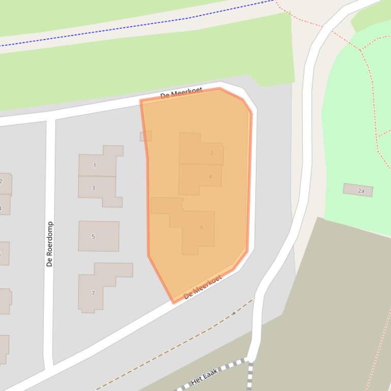 Kaart van postcodegebied 7642JA.