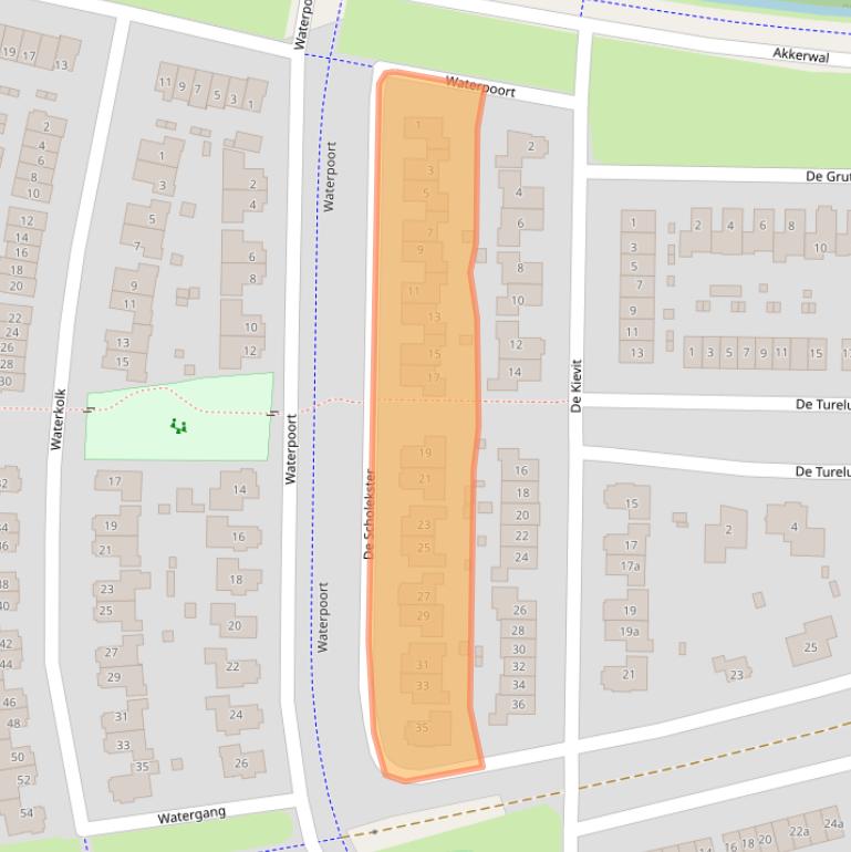 Kaart van postcodegebied 7642JH.