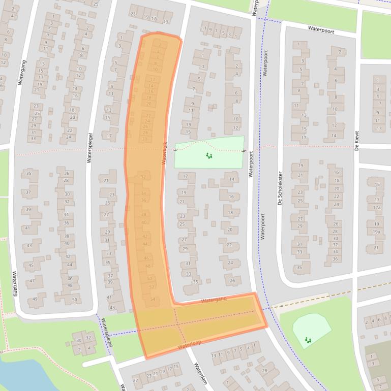 Kaart van postcodegebied 7642JR.