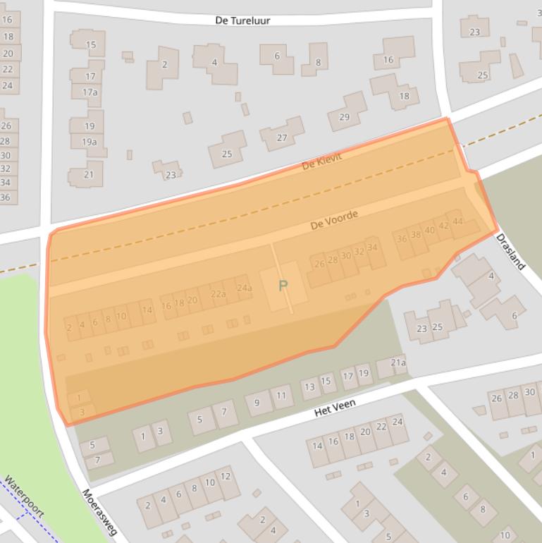 Kaart van postcodegebied 7642KB.