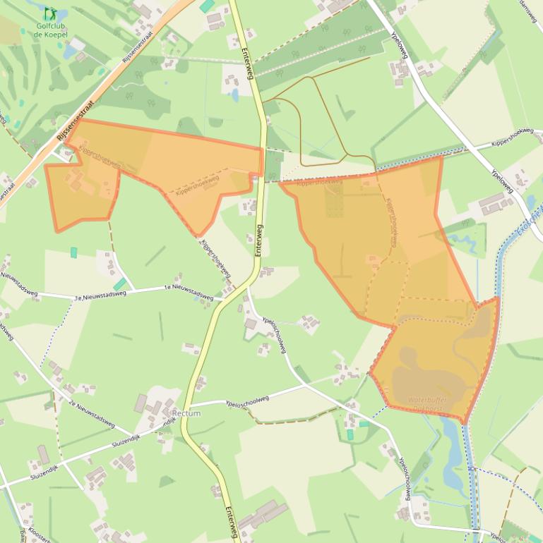Kaart van postcodegebied 7642NE.