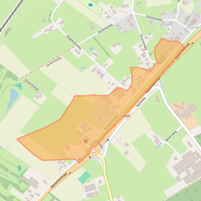 Kaart van postcodegebied 7642NM.