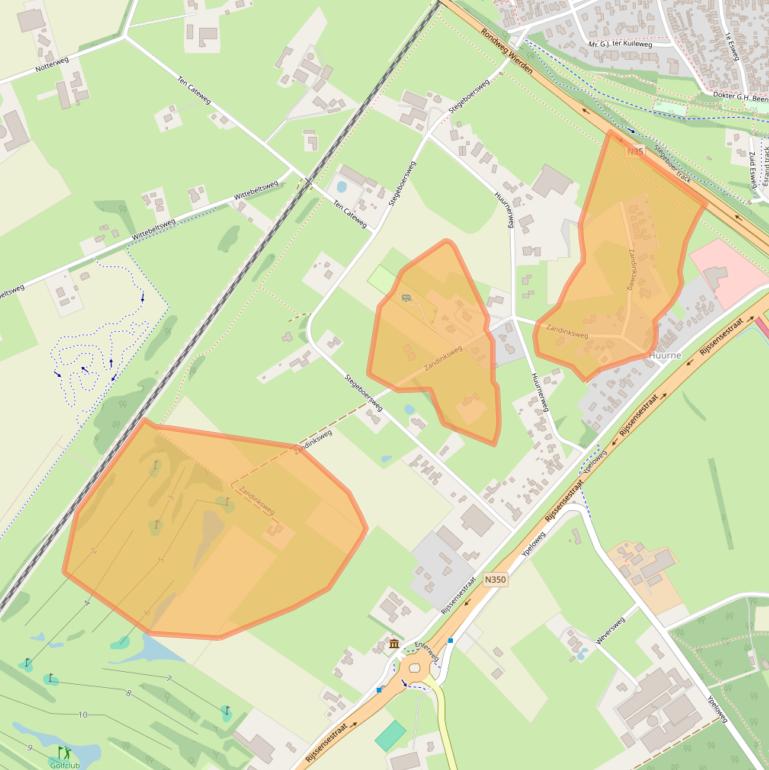 Kaart van postcodegebied 7642NR.