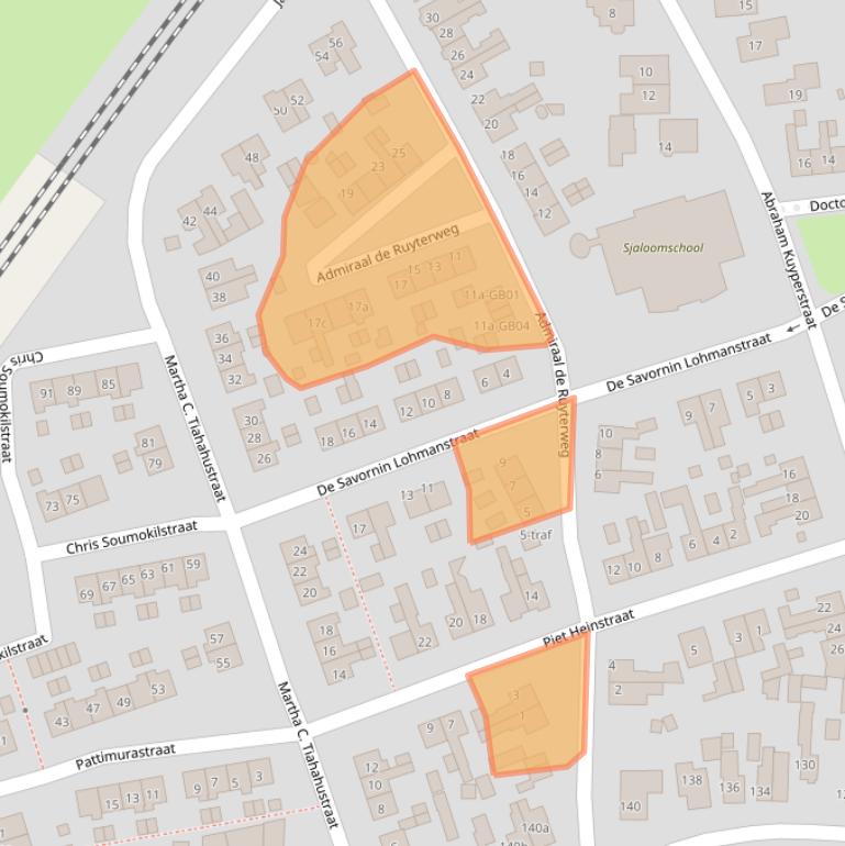 Kaart van postcodegebied 7642XN.