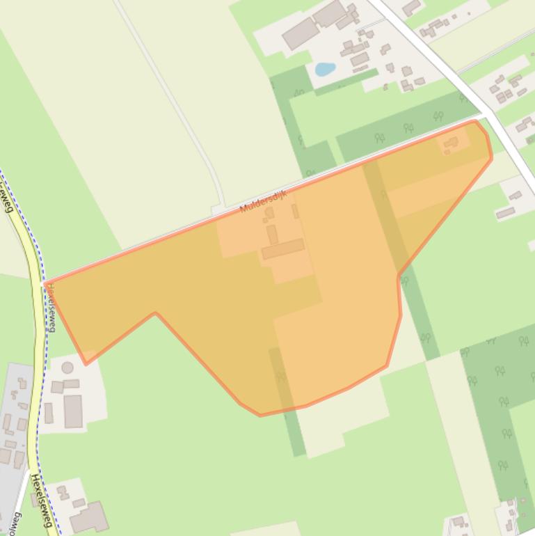 Kaart van postcodegebied 7645AG.