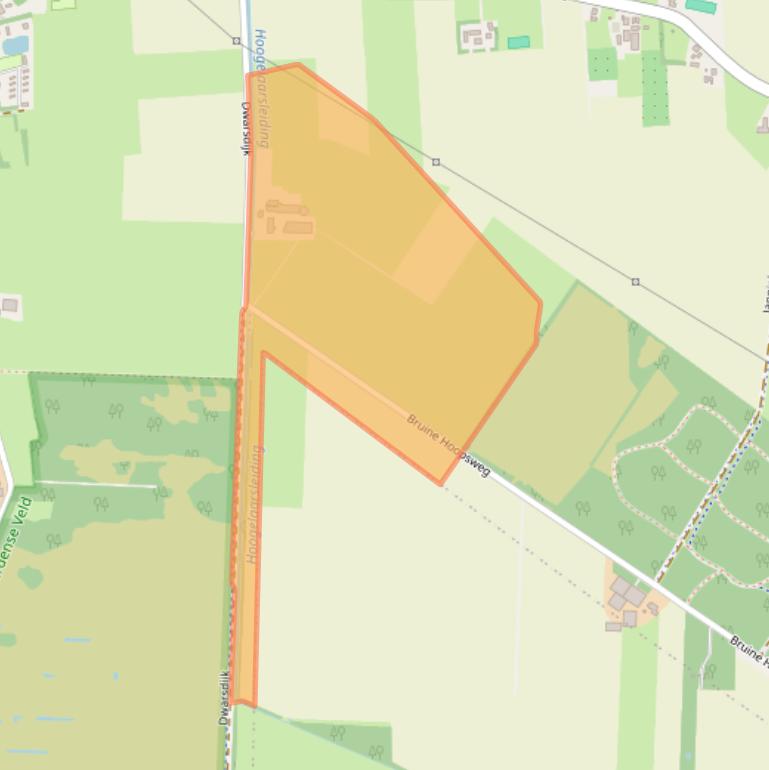 Kaart van postcodegebied 7645BH.