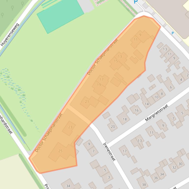 Kaart van postcodegebied 7651CM.