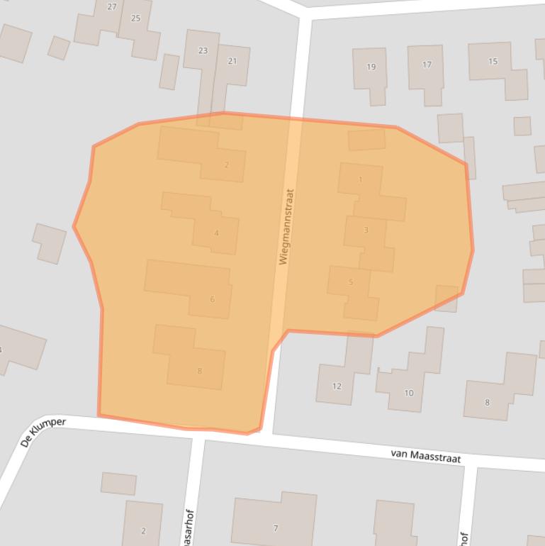 Kaart van postcodegebied 7651ER.