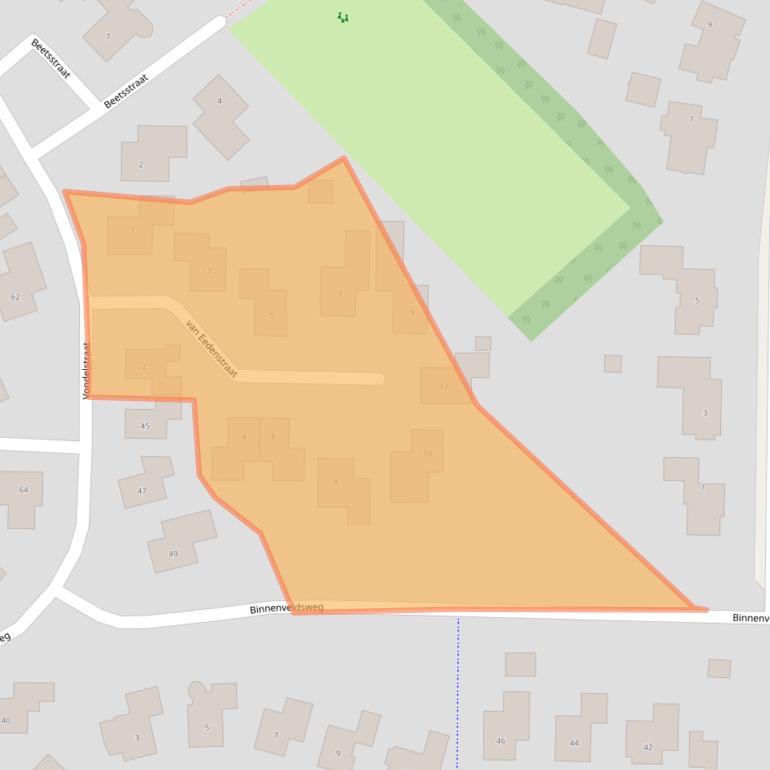 Kaart van postcodegebied 7651GC.