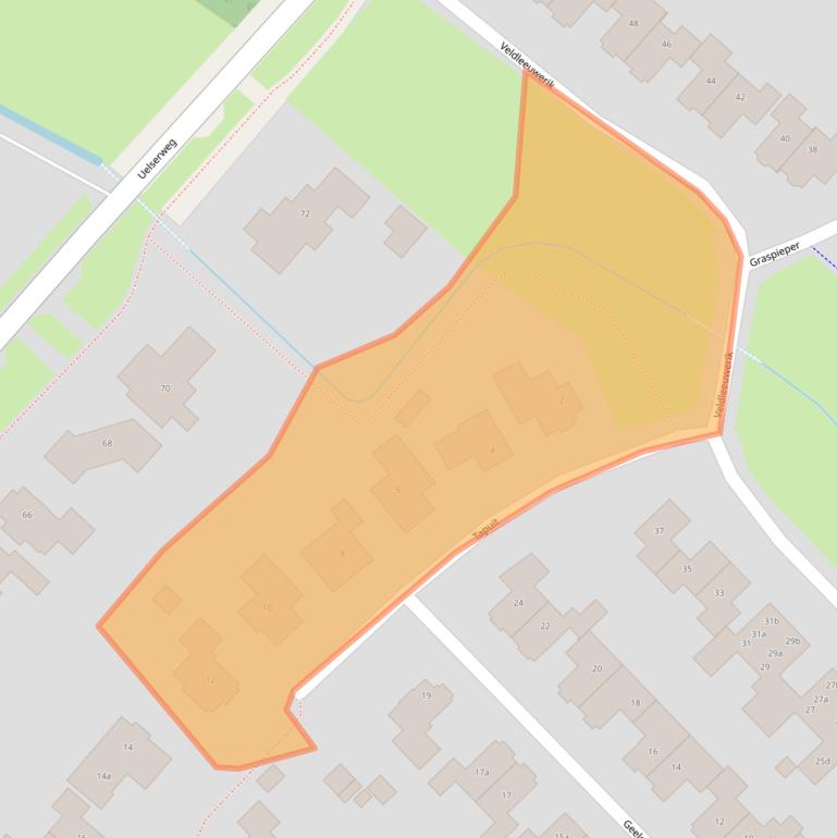 Kaart van postcodegebied 7651GN.