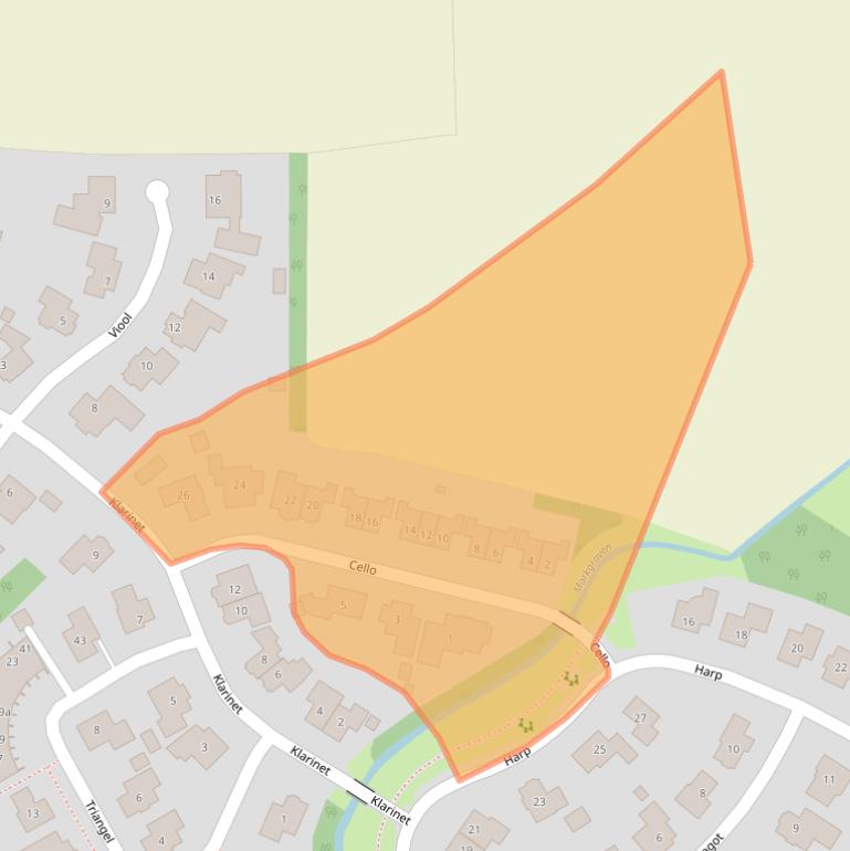 Kaart van postcodegebied 7651HD.