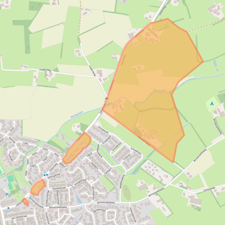 Kaart van postcodegebied 7651KX.