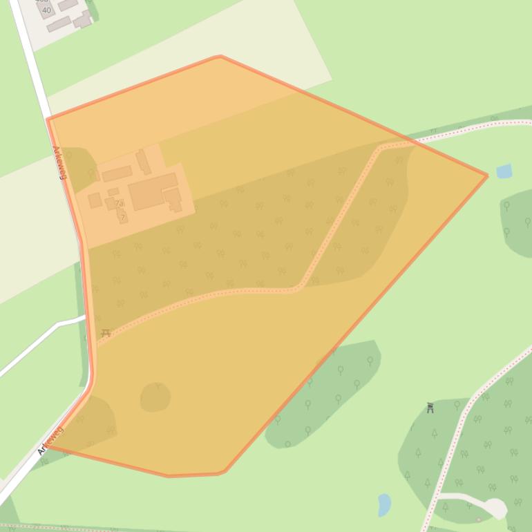 Kaart van postcodegebied 7651KZ.