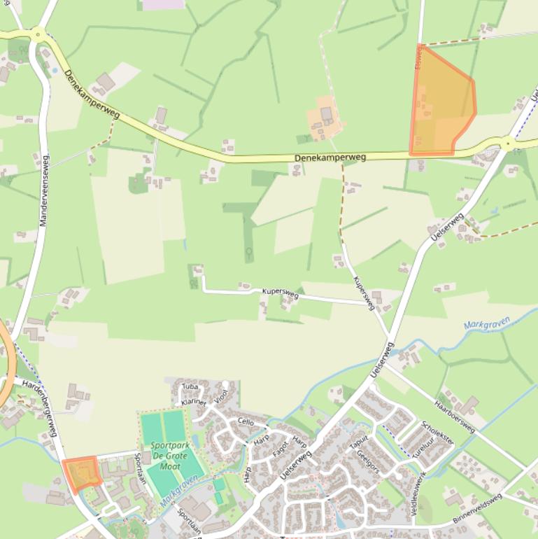 Kaart van postcodegebied 7651LB.