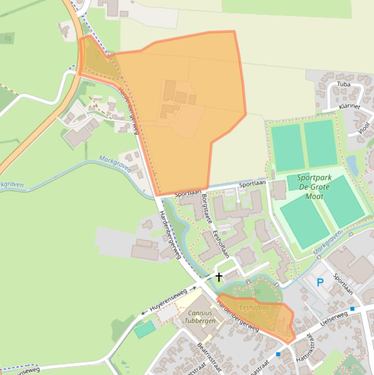 Kaart van postcodegebied 7651LL.