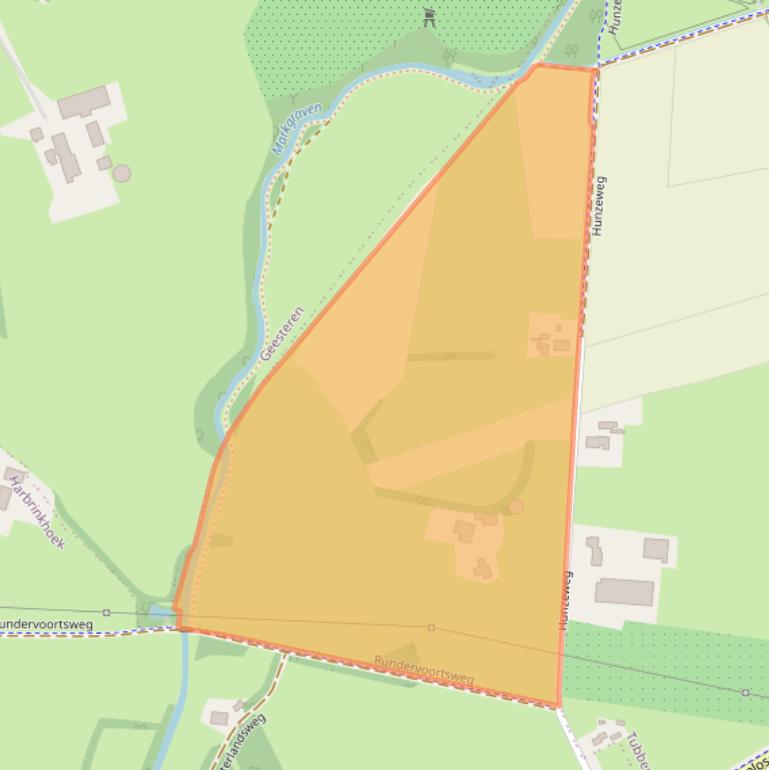 Kaart van postcodegebied 7651LX.