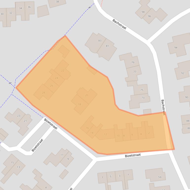 Kaart van postcodegebied 7651MP.