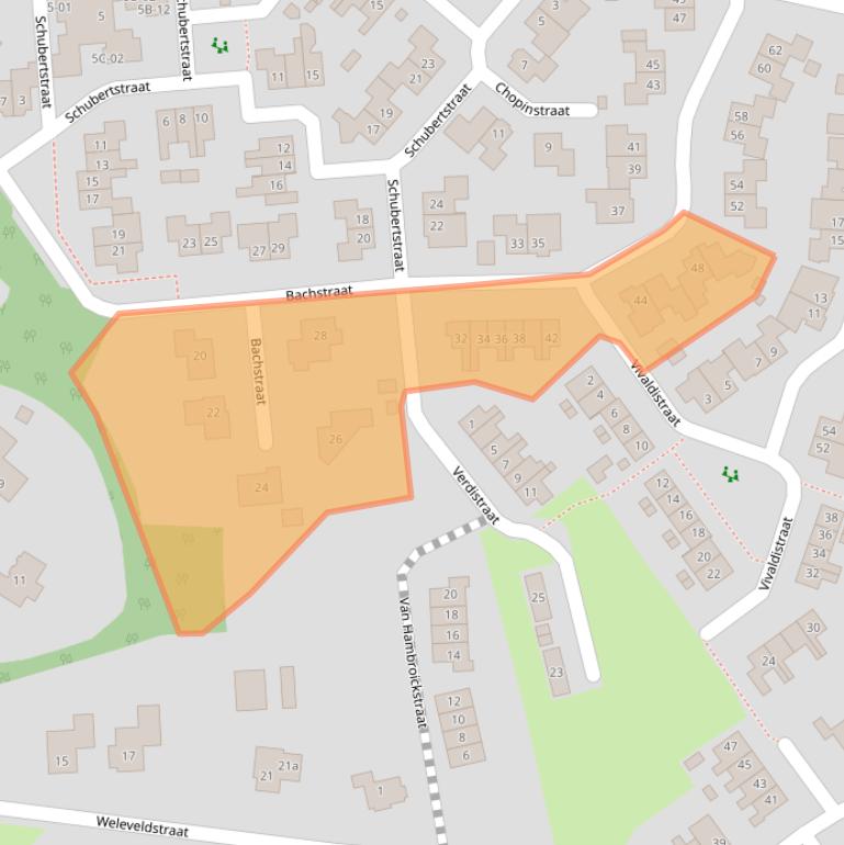 Kaart van postcodegebied 7651MX.