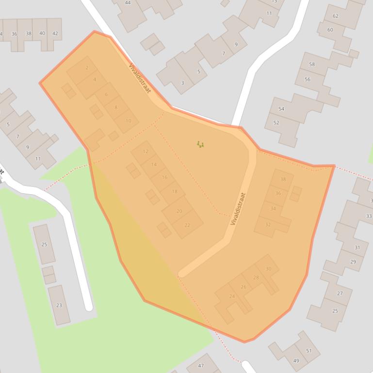 Kaart van postcodegebied 7651RG.