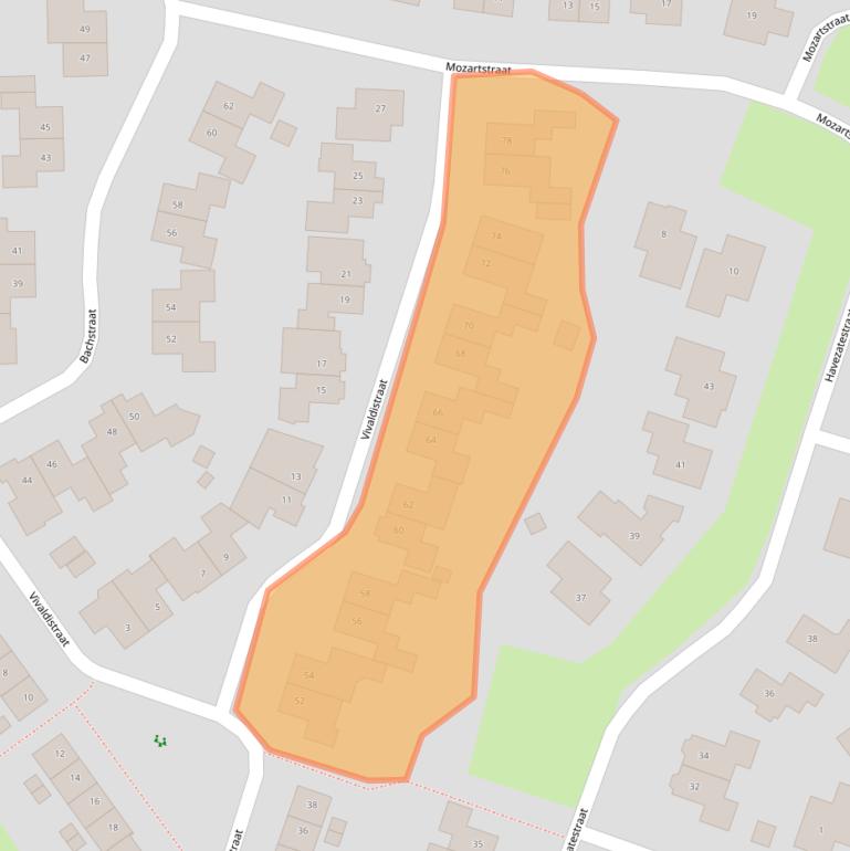 Kaart van postcodegebied 7651RH.