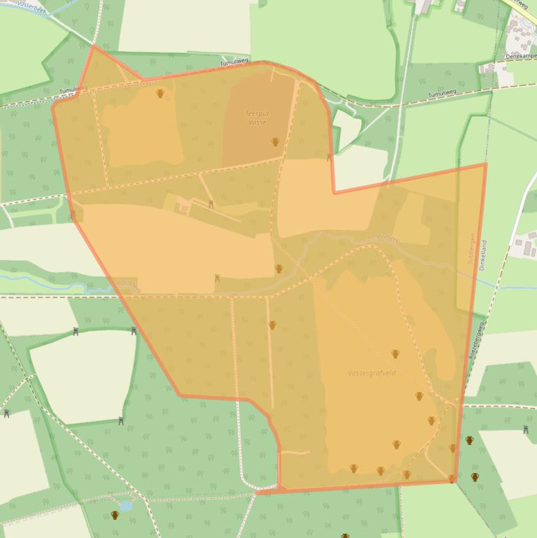 Kaart van postcodegebied 7661PB.