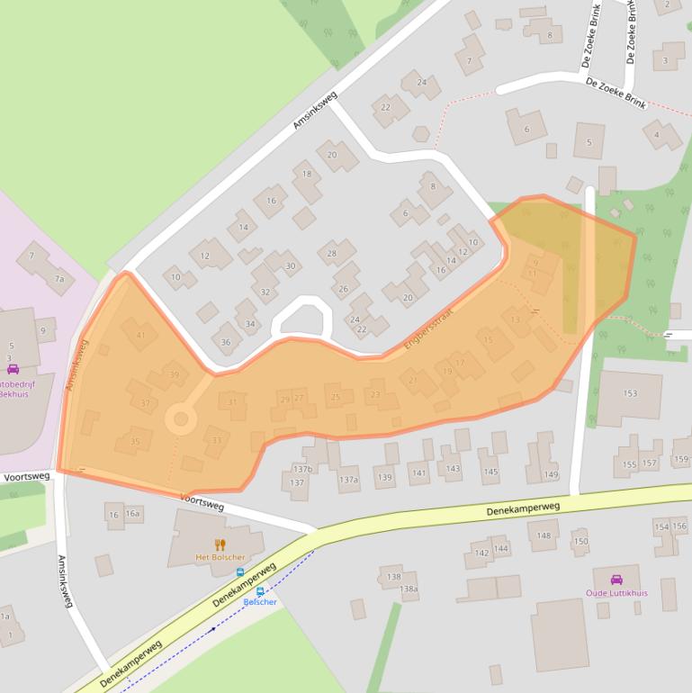 Kaart van postcodegebied 7661PG.