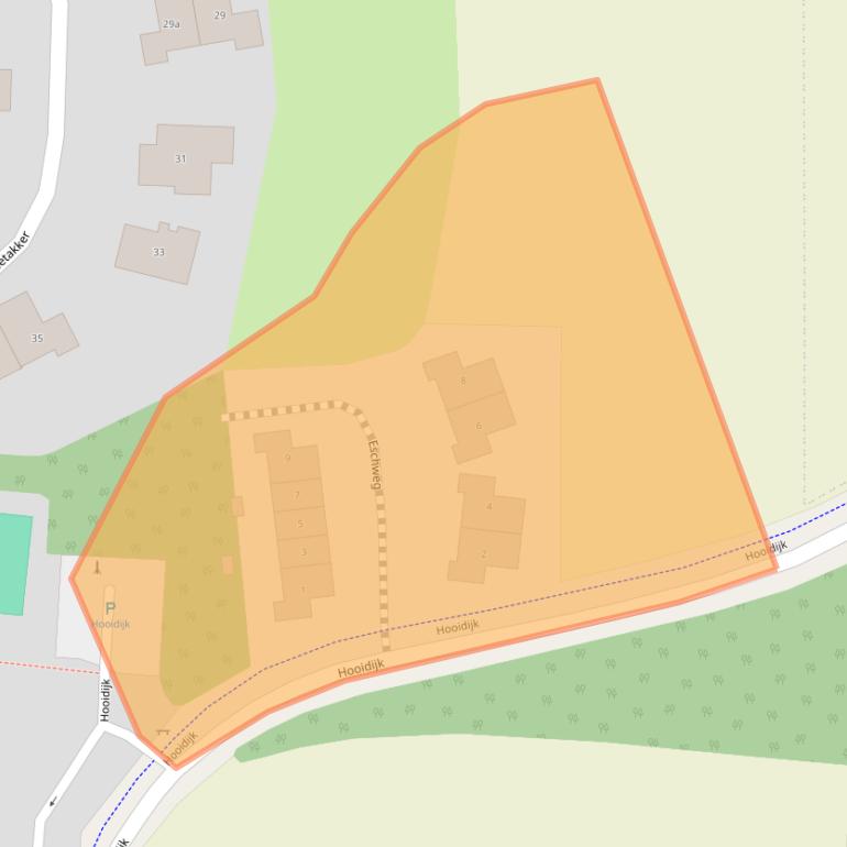 Kaart van postcodegebied 7661PL.