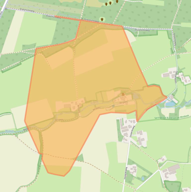 Kaart van postcodegebied 7663TB.